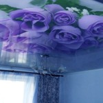 цветы на натяжные потолки